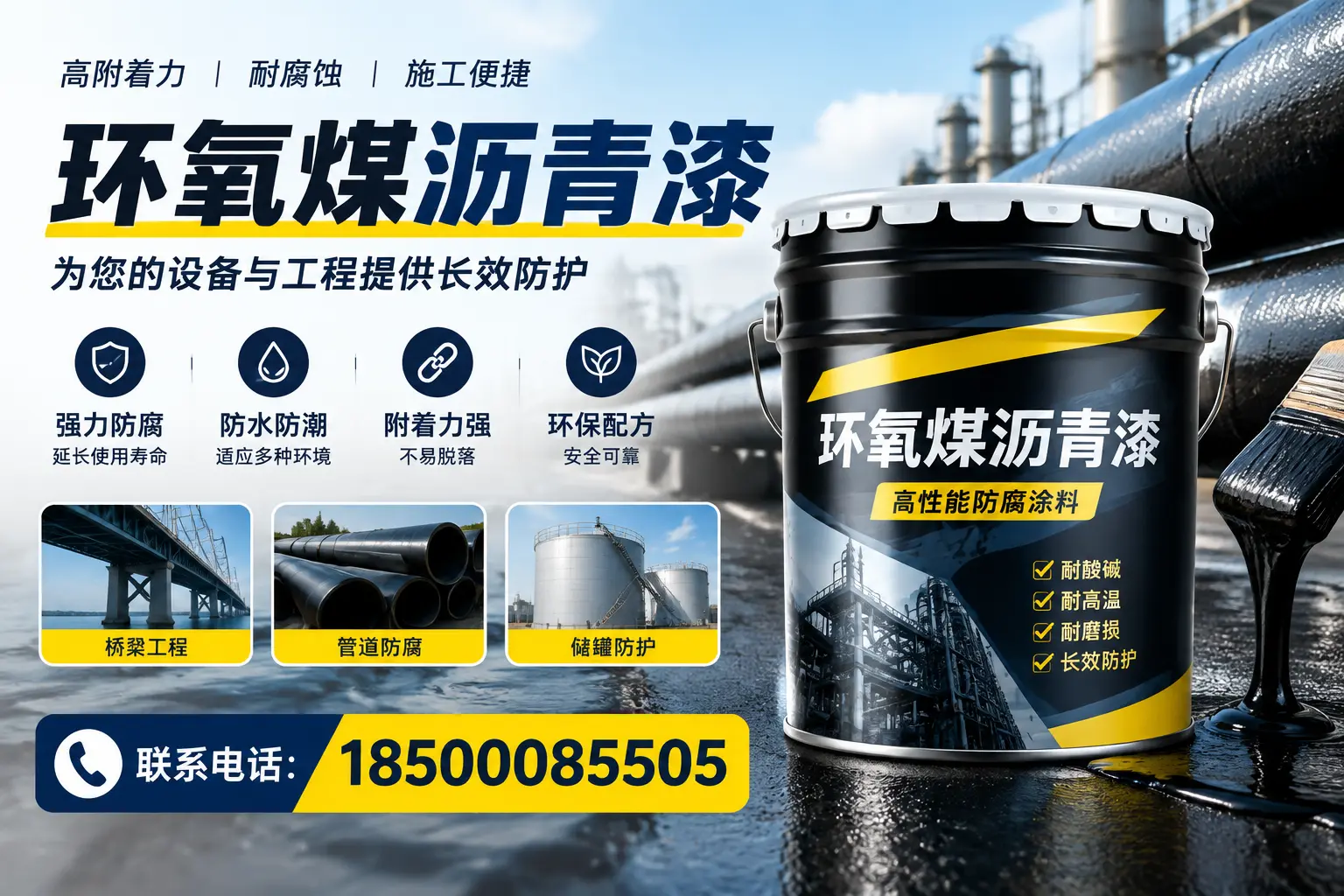环氧煤沥青漆与其他涂料的对比分析，助力商洛企业决策